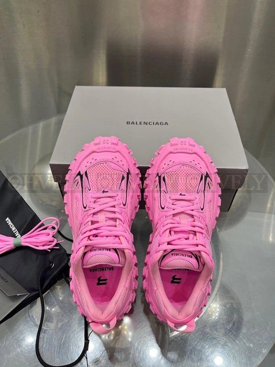 발렌시아가 바운서 플루오 핑크 스니커즈