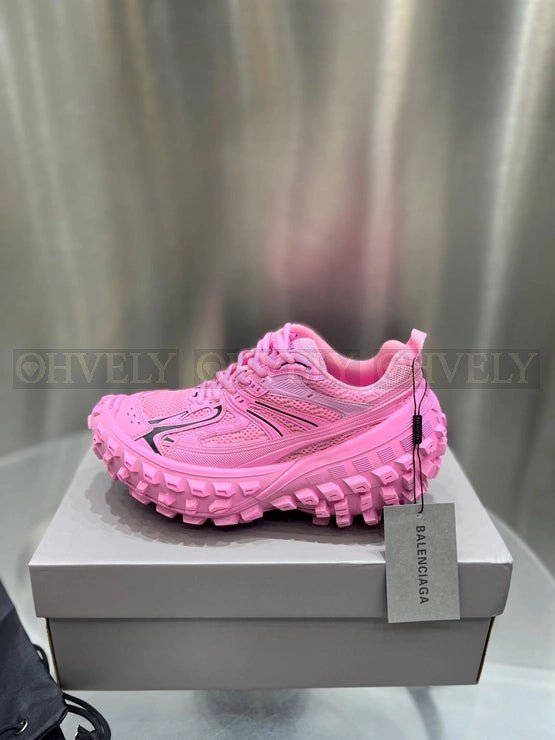 발렌시아가 바운서 플루오 핑크 스니커즈