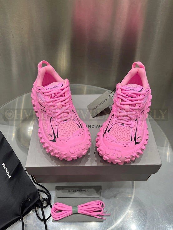 발렌시아가 바운서 플루오 핑크 스니커즈