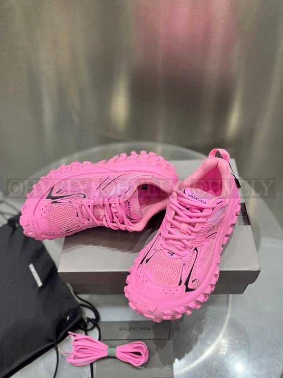 발렌시아가 바운서 플루오 핑크 스니커즈