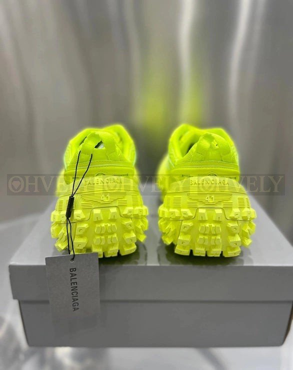발렌시아가 바운서 플루오 옐로우 스니커즈