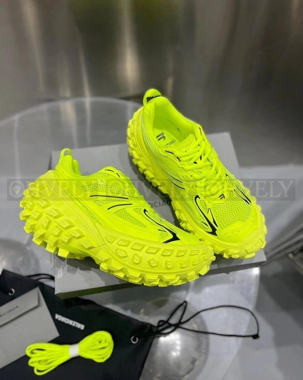 발렌시아가 바운서 플루오 옐로우 스니커즈