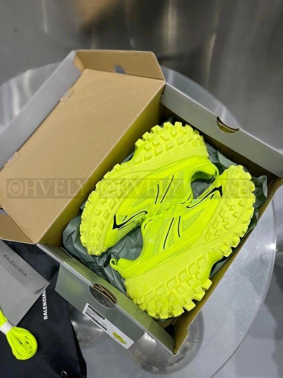 발렌시아가 바운서 플루오 옐로우 스니커즈