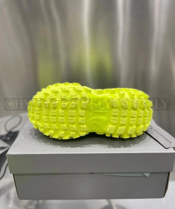 발렌시아가 바운서 플루오 옐로우 스니커즈