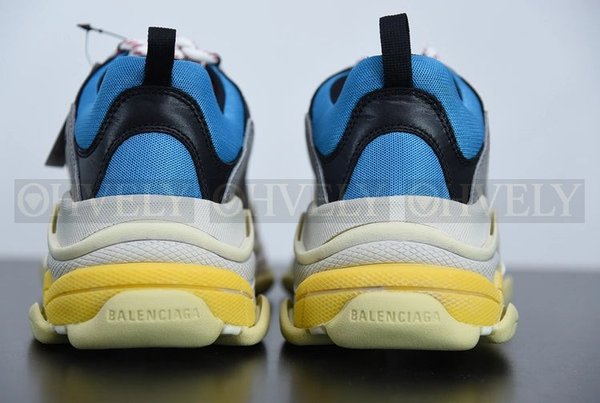 발렌시아가 트리플 S 그레이 레드 블루 2018 리이슈