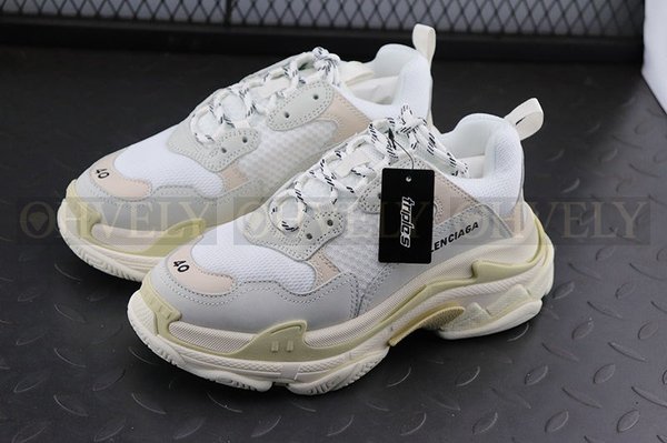 발렌시아가 트리플S - Cream