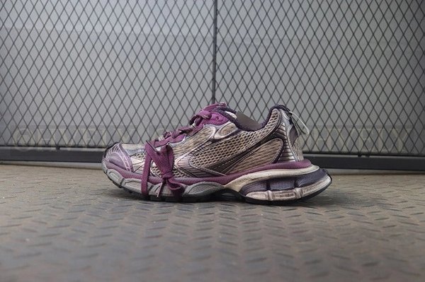 발렌시아가 3XL 퍼플 스니커즈