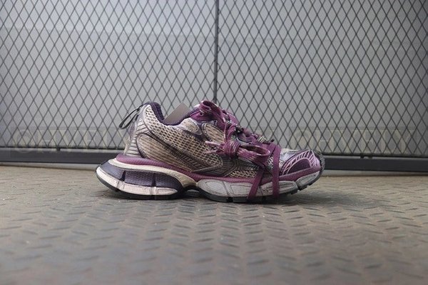 발렌시아가 3XL 퍼플 스니커즈