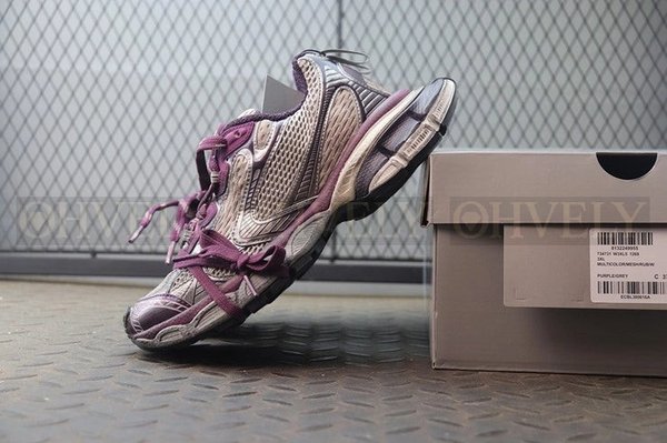 발렌시아가 3XL 퍼플 스니커즈