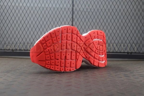 발렌시아가 3XL 화이트 레드 스니커즈