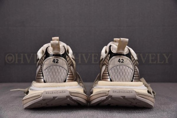 발렌시아가 3XL 카키 베이지 스니커즈