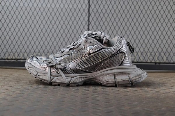 발렌시아가 3XL 그레이 스니커즈