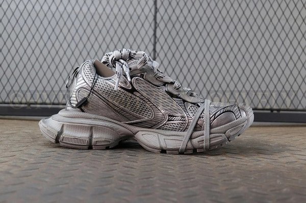 발렌시아가 3XL 그레이 스니커즈