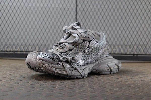 발렌시아가 3XL 그레이 스니커즈