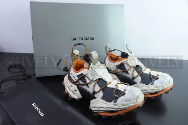 발렌시아가 하이크 스니커즈 베이지 오렌지