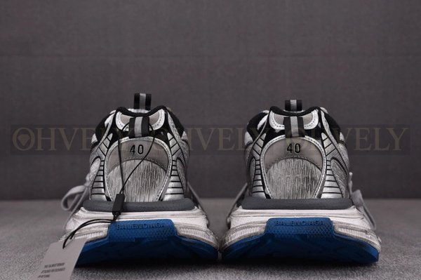 발렌시아가 3XL 스니커즈 그레이 화이트 블루