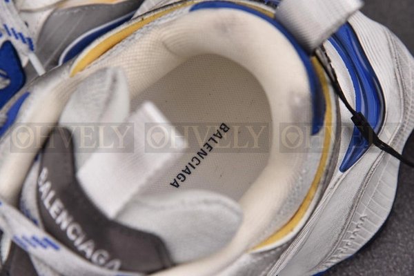 발렌시아가 카고 스니커즈 그레이 화이트 블루