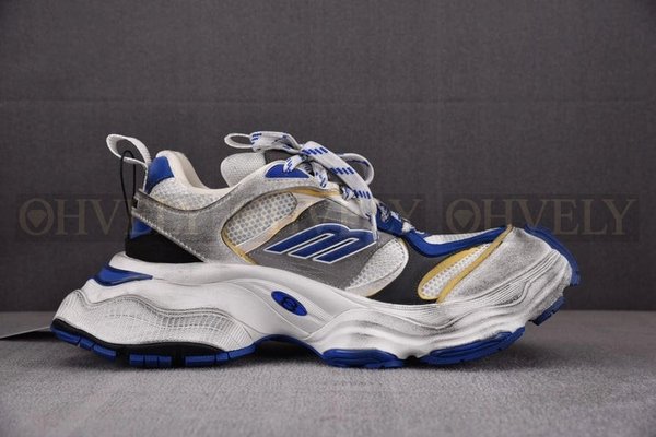 발렌시아가 카고 스니커즈 그레이 화이트 블루