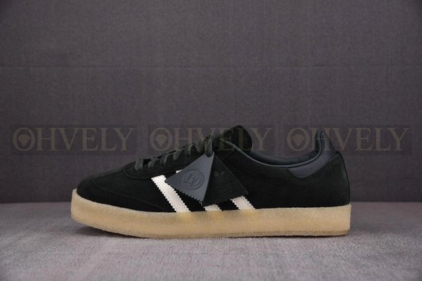 아디다스 x 클락스 x 로니 피그 8th 스트리트 삼바 쉐도우 그린