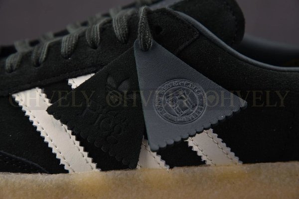 아디다스 x 클락스 x 로니 피그 8th 스트리트 삼바 쉐도우 그린