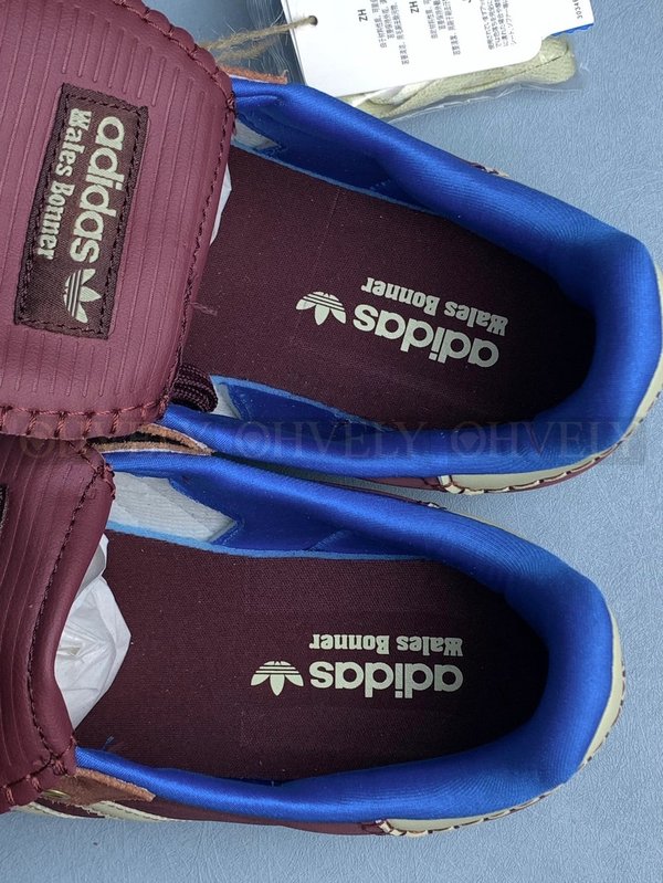 아디다스 x 웨일스 보너 나일론 삼바 폭스 브라운 샌디 베이지