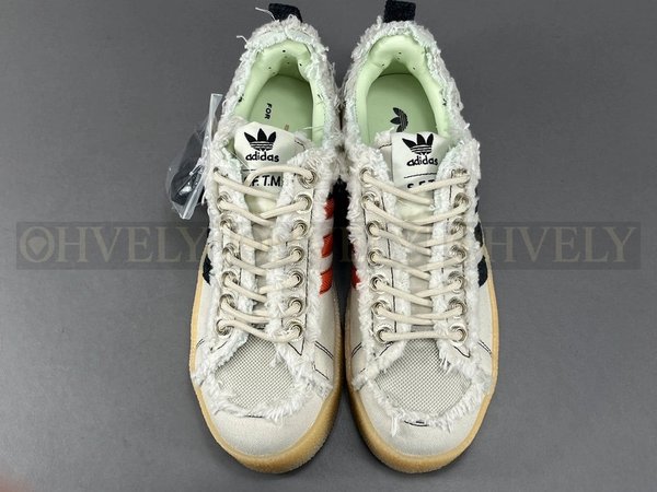 아디다스 x 송 포 더 뮤트 캠퍼스 80s 블리스 코어 블랙