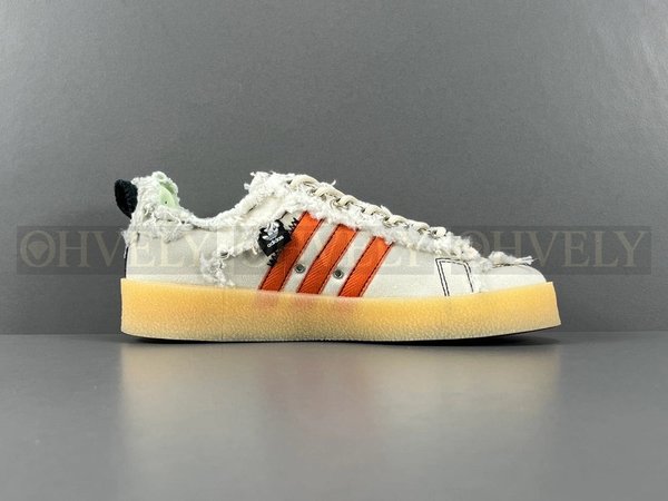 아디다스 x 송 포 더 뮤트 캠퍼스 80s 블리스 코어 블랙