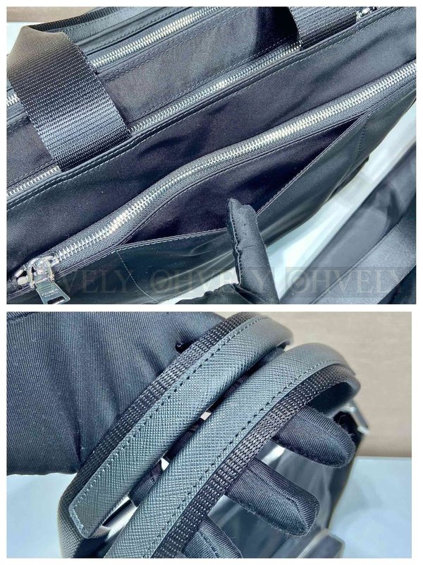 프라다 리나일론 베이비 백