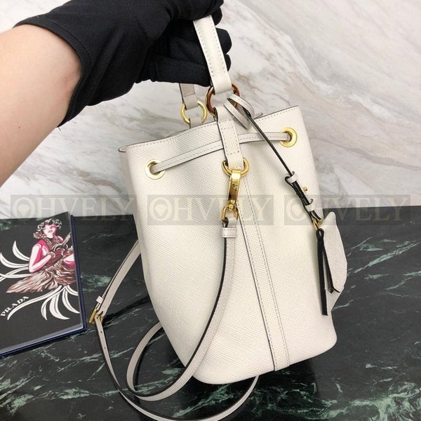 프라다 사피아노 버킷백
