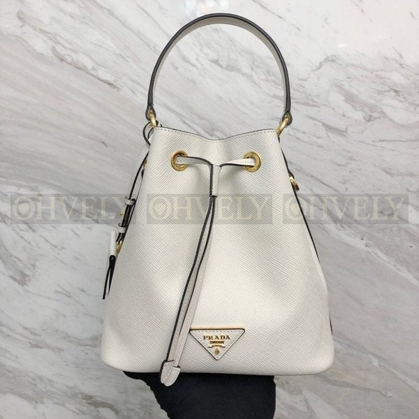 프라다 사피아노 버킷백