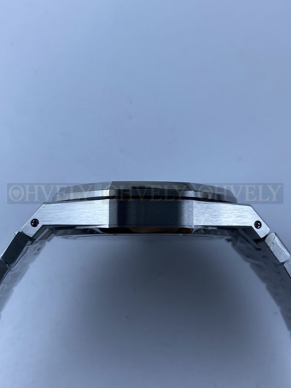 오데마피게 로얄오크 15500 스틸 블루 다이얼