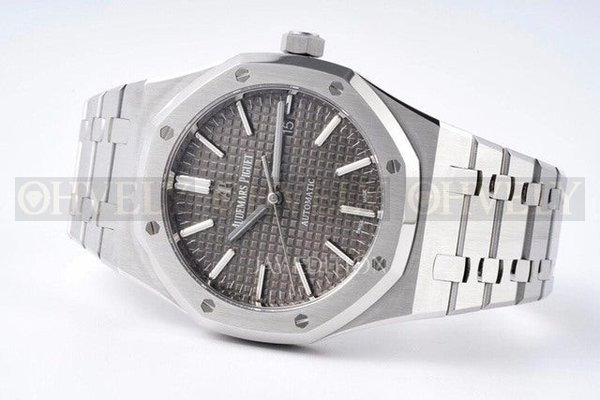 오데마피게 로얄오크 15400 그레이 스틸