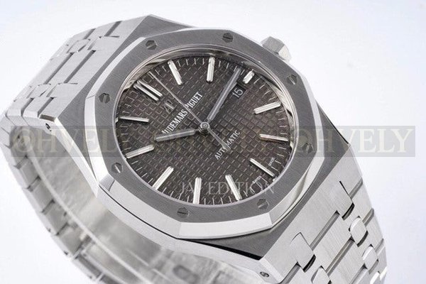 오데마피게 로얄오크 15400 그레이 스틸