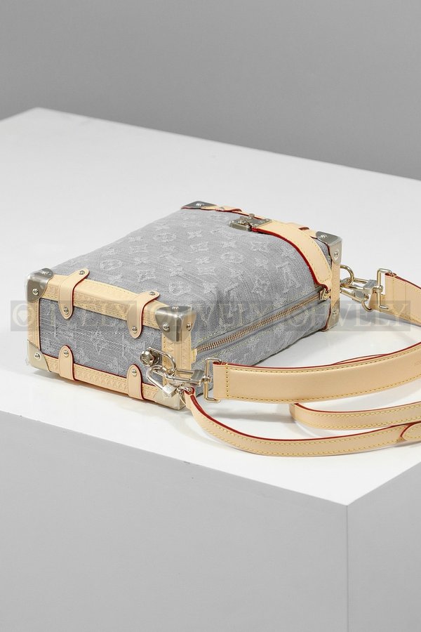 루이비통 워시드 그레이 사이드 트렁크 MM