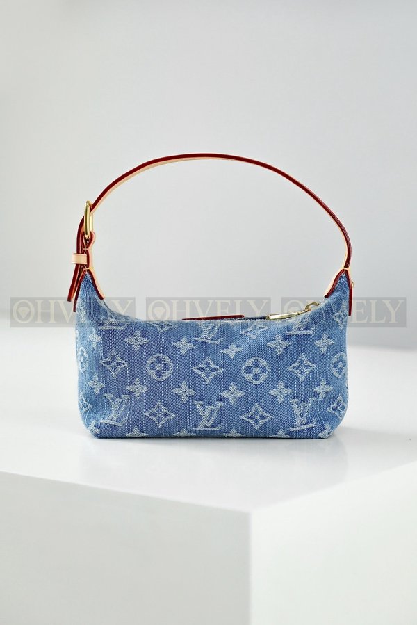 루이비통 데님 힐스 포쉐트