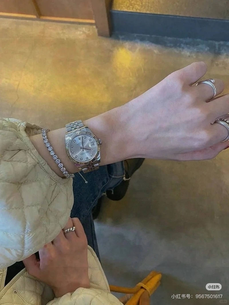 롤렉스 데이저스트 텐포인트 다이아 실버 40mm