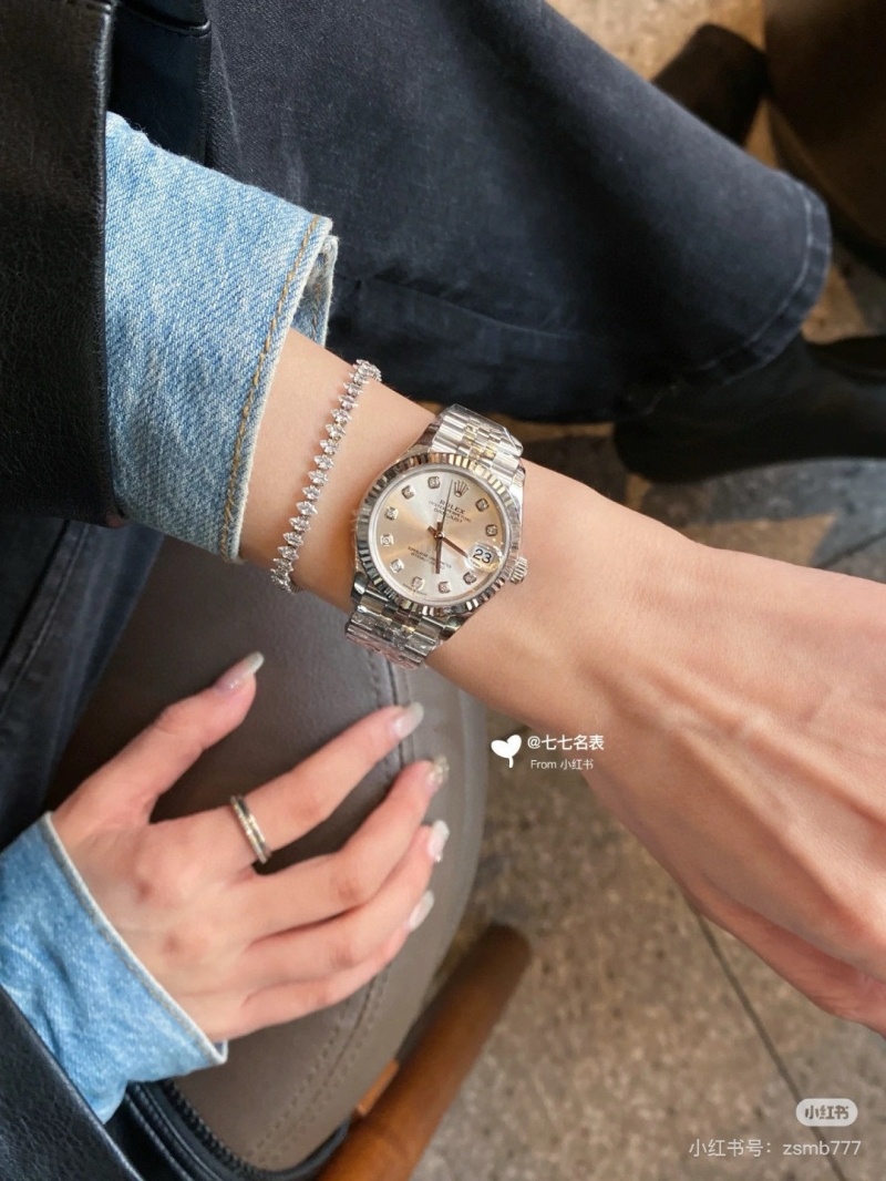 롤렉스 데이저스트 텐포인트 다이아 실버 40mm