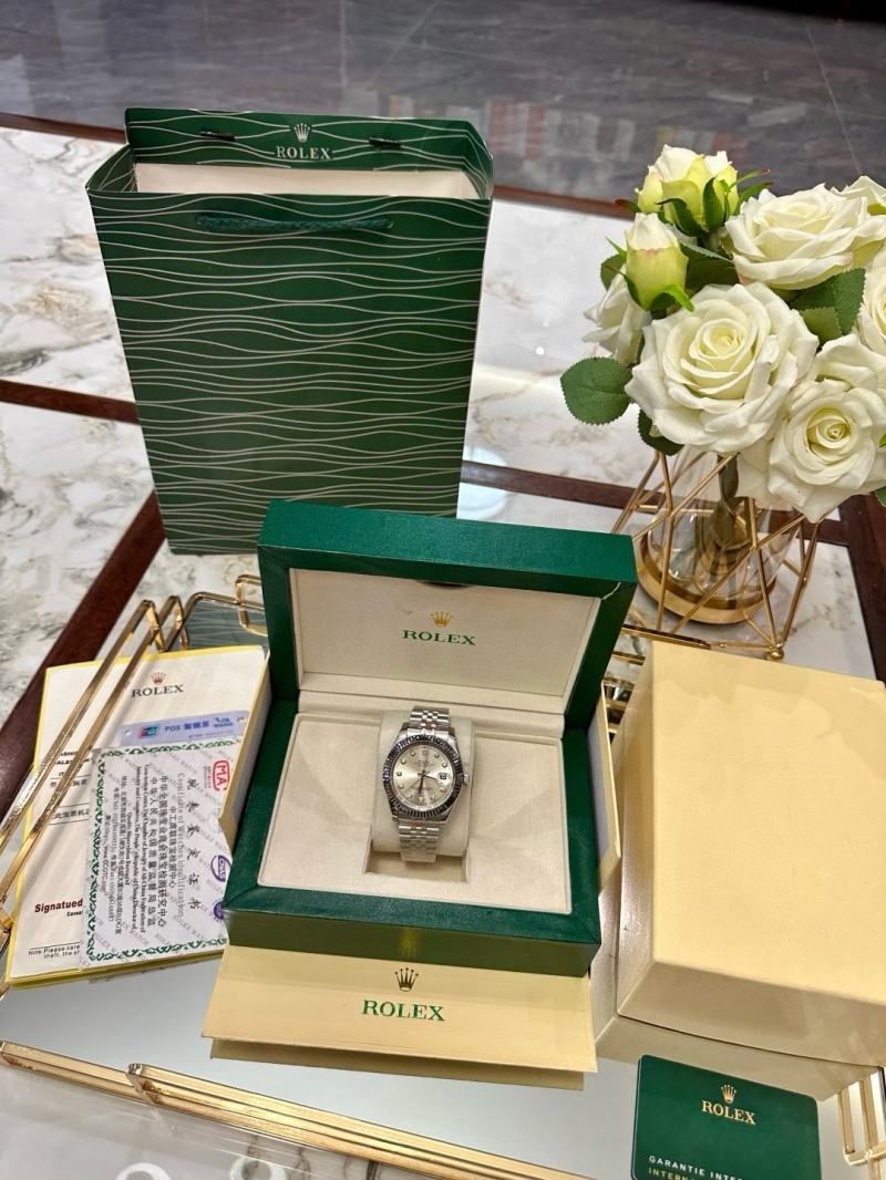 롤렉스 데이저스트 텐포인트 다이아 실버 40mm