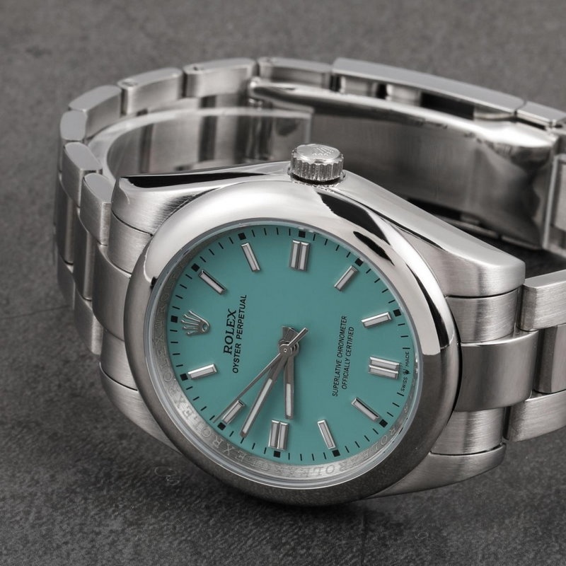 롤렉스 오이스터 퍼페츄얼 더콰이즈 블루