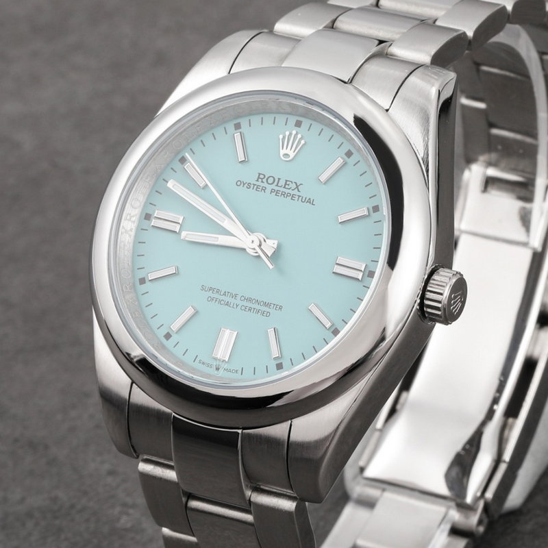 롤렉스 오이스터 퍼페츄얼 더콰이즈 블루