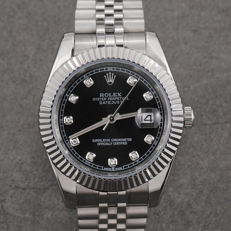 롤렉스 데이트 저스트 - 블랙