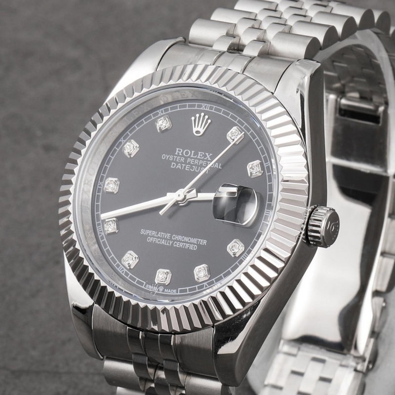 롤렉스 데이트 저스트 - 블랙