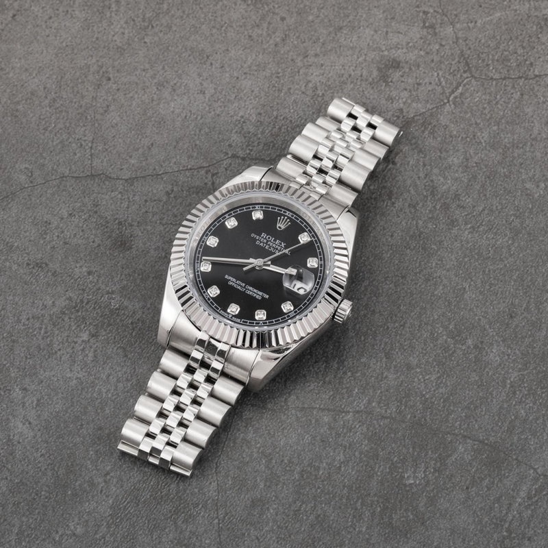 롤렉스 데이트 저스트 - 블랙
