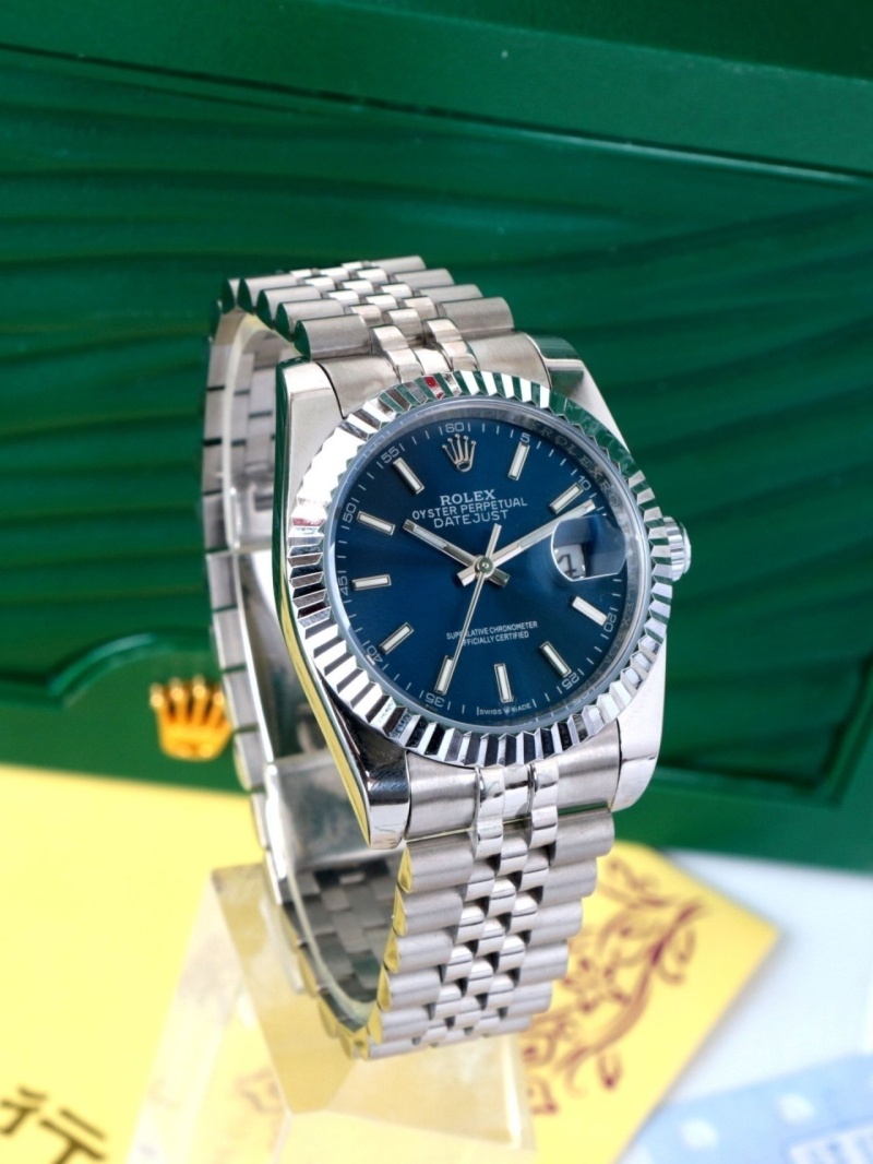 롤렉스 데이트저스트 블루다이얼