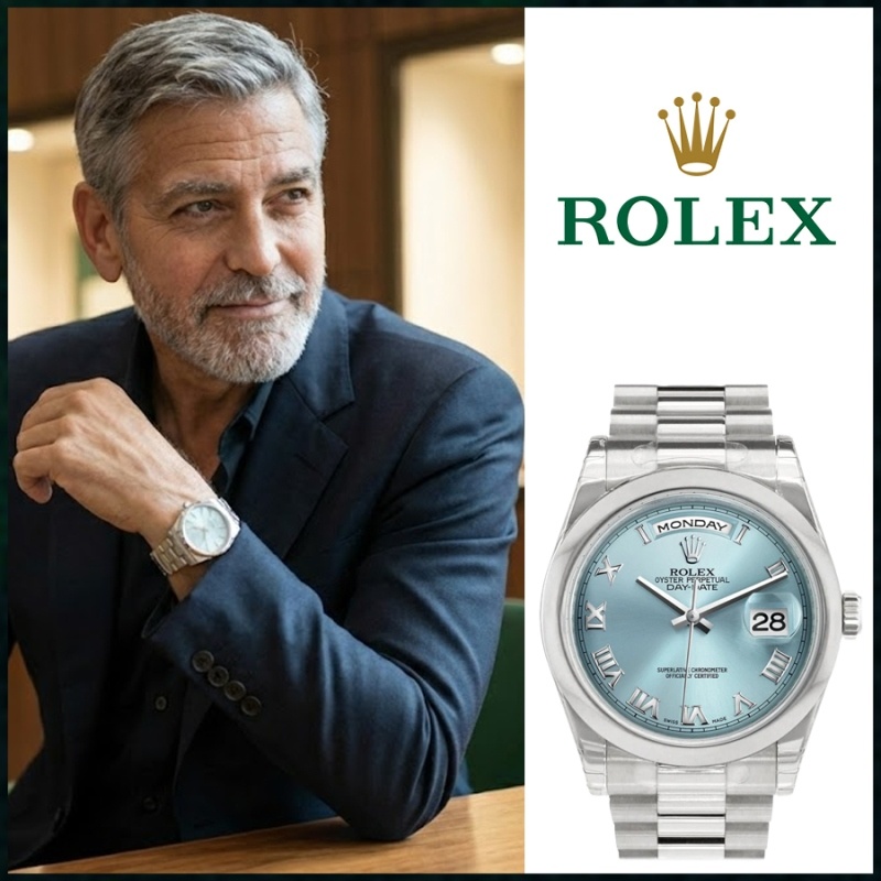 롤렉스 데이데이트 아이스 블루 36mm