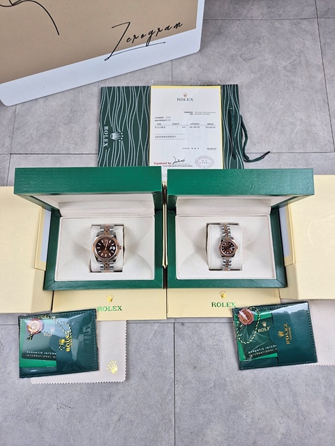 롤렉스 데이저스트 초콜릿 쥬빌리 (남성,여성) -풀박스-