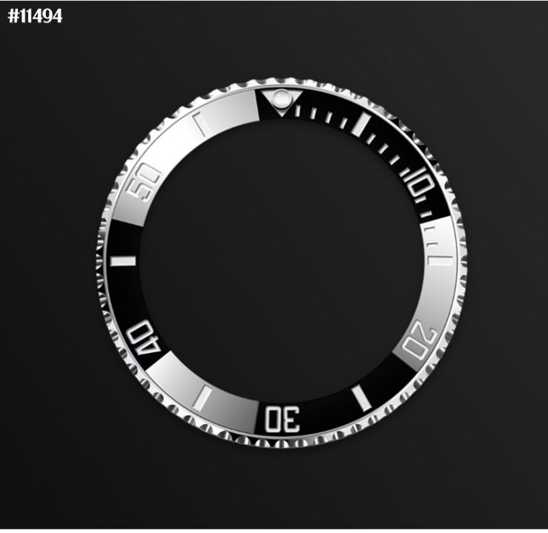 롤렉스 서브마리너 오이스터 스틸 오토매틱 크로노미터 블랙 다이얼