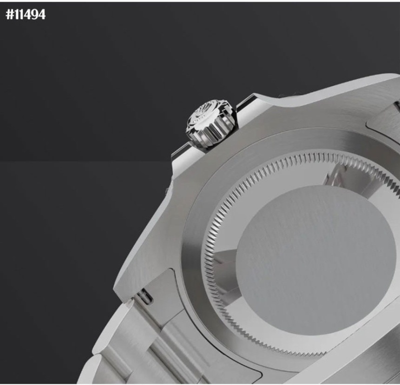 롤렉스 서브마리너 오이스터 스틸 오토매틱 크로노미터 블랙 다이얼