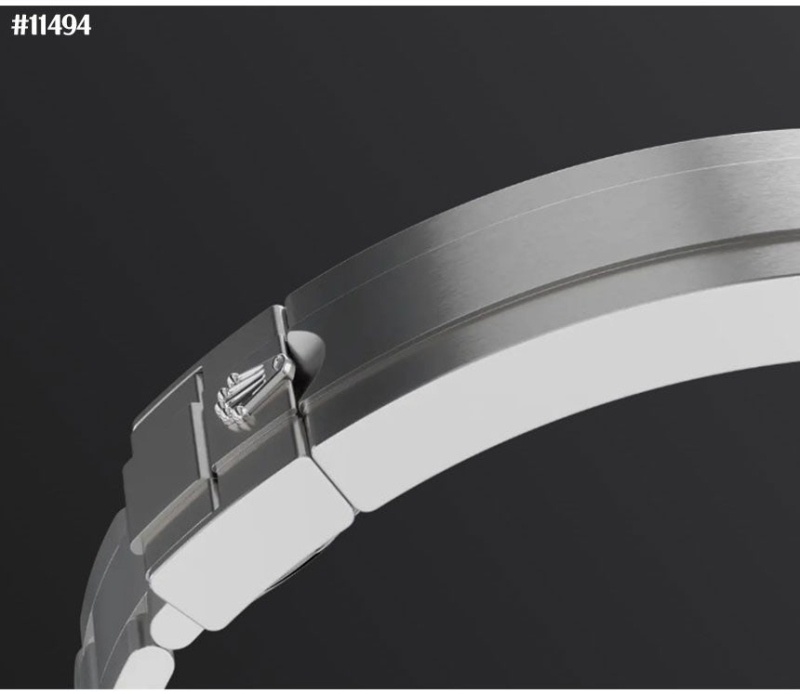 롤렉스 서브마리너 오이스터 스틸 오토매틱 크로노미터 블랙 다이얼