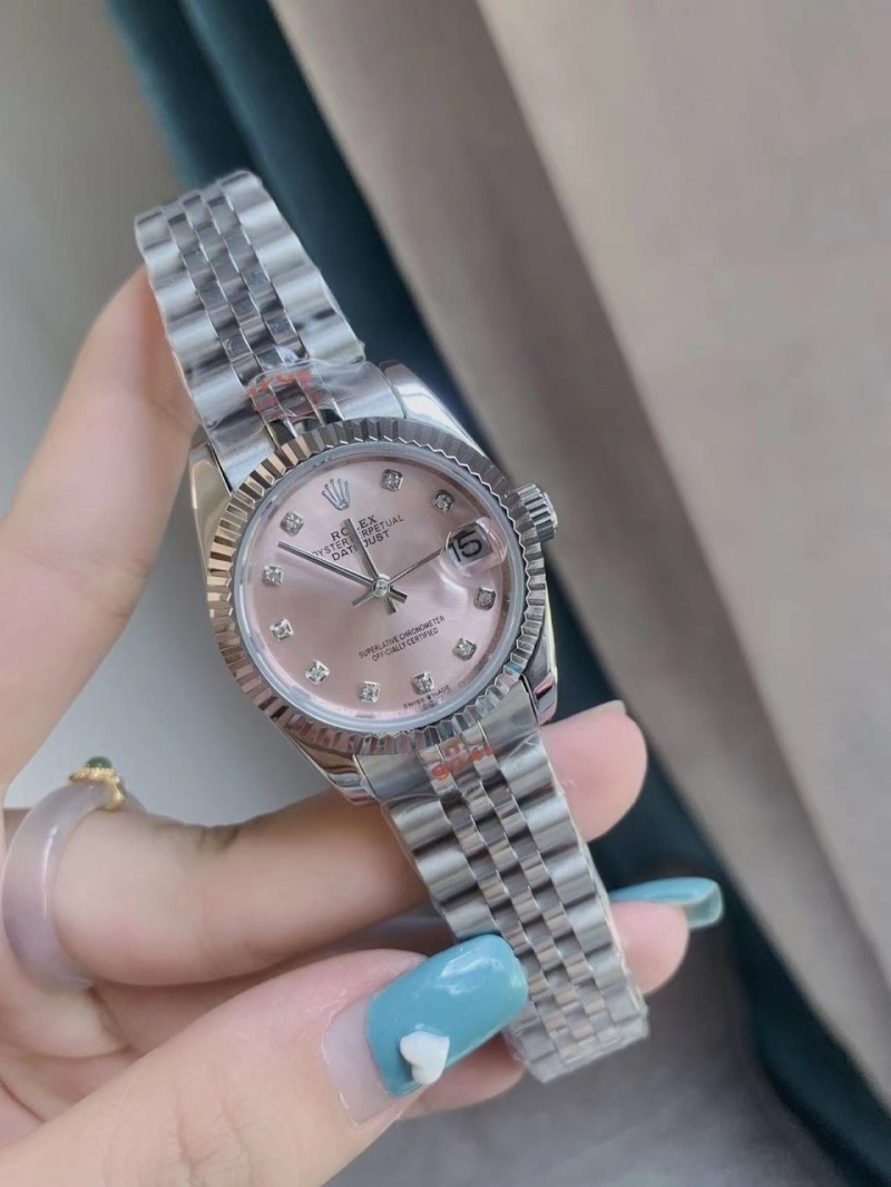 롤렉스 데이저스트 텐포인트 핑크 자개 다이얼